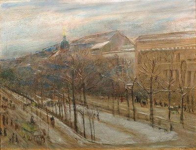 Sous les tilleuls - Max Liebermann